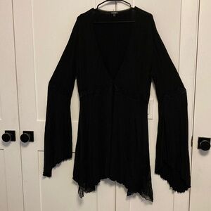 Elegant Black Women's Dress